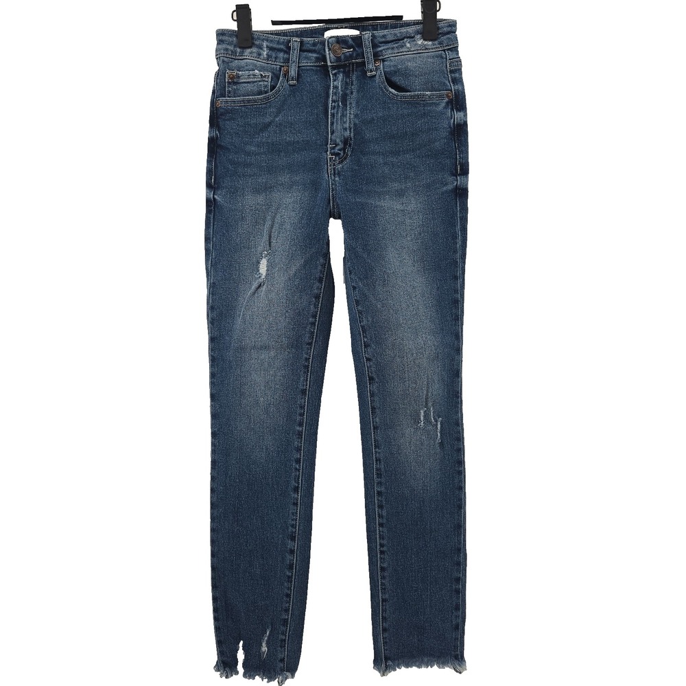 Special A Junior Size 5 Skinny Distressed Jeans Frayed Hem